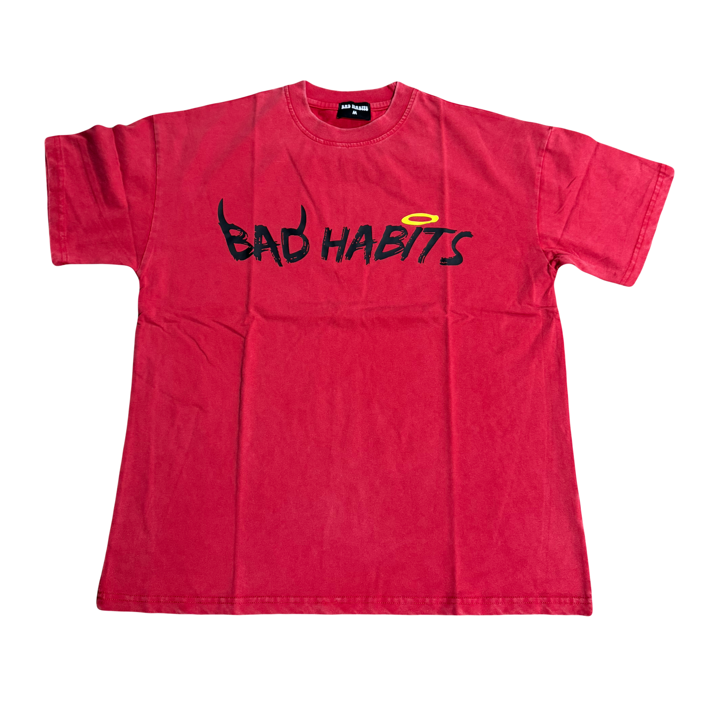 Red OG Bad Habits Tee